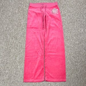 Juicy Couture Pink Velour Lounge Pants